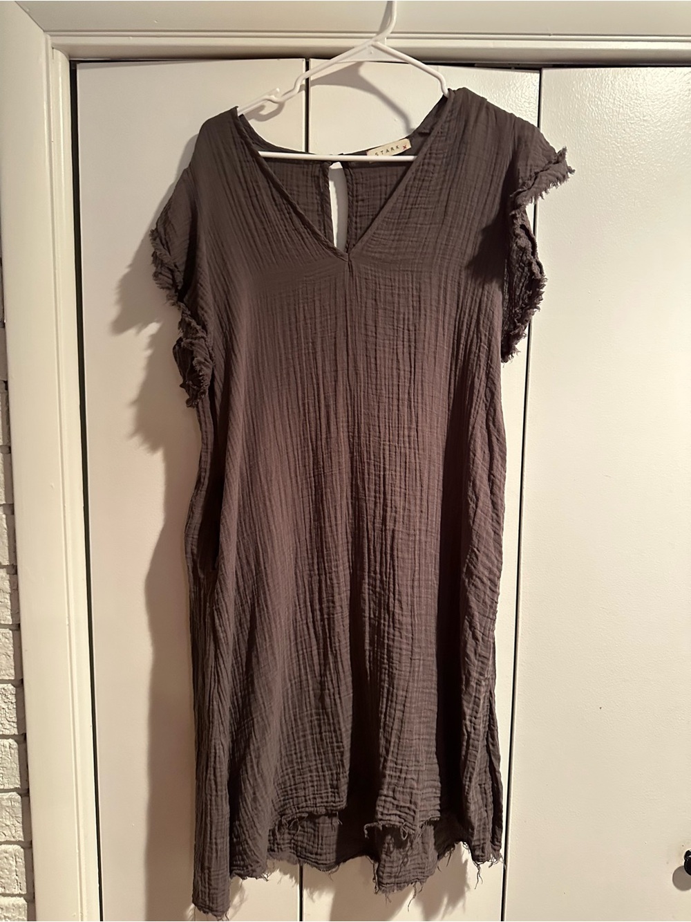 STARK Gauze Short Sleeve Dress